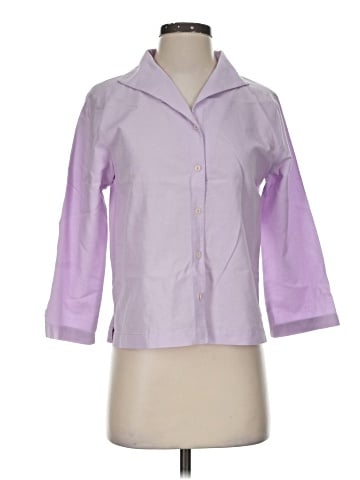 Eileen Fisher 3/4 Sleeve Button-Down Shirt (view 1)