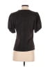 Haute Monde Brown Short Sleeve Top Size M - photo 2