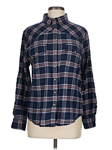 Jachs Girlfriend Long Sleeve Button-Down Shirt (view 1)