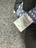Pleione 100% Polyester Houndstooth Blue Long Sleeve Blouse Size M - photo 8