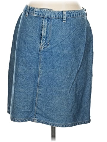 St. John's Bay Denim Skirt (view 1)