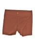 Active by Old Navy Solid Brown Shorts Size 3X - photo 2