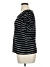 Worthington Stripes Black Short Sleeve T-Shirt Size XL - photo 5