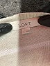 Ann Taylor LOFT Stripes Ivory Pullover Sweater Size L - photo 7