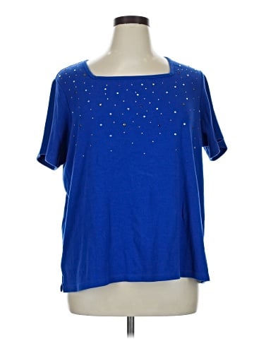 Quacker Factory Short Sleeve Top (view 1)