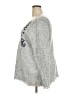 Style&Co Floral Gray Pullover Sweater Size 2X - photo 5