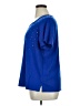 Quacker Factory Stars Blue Short Sleeve Top Size 1X - photo 5