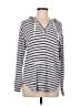 Market and Spruce Silver Pullover Sweater Size M - photo 1