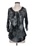 J.t.b. Gray 3/4 Sleeve Blouse Size S - photo 1