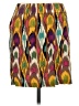 CAbi 100% Rayon Print Multi Color Brown Casual Skirt Size M - photo 2