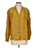Assorted Brands 100% Silk Yellow 3/4 Sleeve Silk Top Size S - photo 1