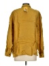 Assorted Brands 100% Silk Yellow 3/4 Sleeve Silk Top Size S - photo 2