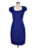 Victor Costa 100% Polyester Blue Cocktail Dress Size 8 - photo 1