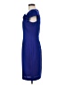 Victor Costa 100% Polyester Blue Cocktail Dress Size 8 - photo 5