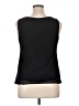 R&M Richards 100% Polyester Black Sleeveless Blouse Size 14 - photo 2