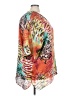 Dana Buchman 100% Polyester Orange Poncho Size 3X - photo 4