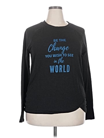 Danskin Long Sleeve T-Shirt (view 1)