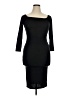 Missguided Solid Black Cocktail Dress Size 14 - photo 1