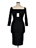 Missguided Solid Black Cocktail Dress Size 14 - photo 2