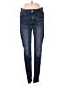 Express Jeans Solid Blue Jeans Size 4 - photo 1