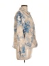 Coldwater Creek 100% Cotton Tie-dye Blue Jacket Size L - photo 4