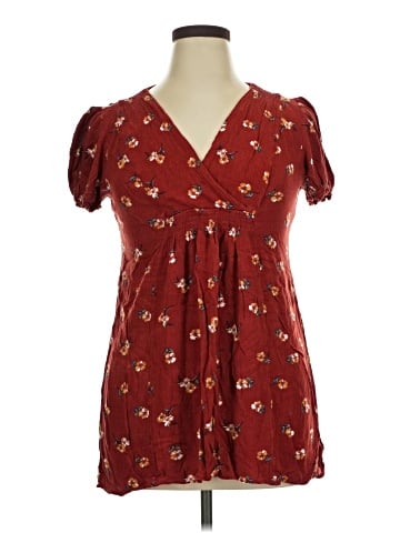 As U Wish Short Sleeve Blouse (view 1)
