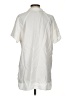 Amadi 100% Tencel Ivory Short Sleeve Blouse Size S - photo 2