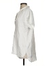 Amadi 100% Tencel Ivory Short Sleeve Blouse Size S - photo 5