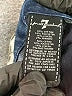 7 For All Mankind Hearts Blue Jeans Size 28 waist - photo 8