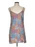 RVCA Print Blue Cocktail Dress Size 10 - photo 1