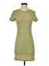 Elodie Solid Green Casual Dress Size S - photo 1