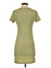Elodie Solid Green Casual Dress Size S - photo 2