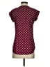 Express Burgundy Short Sleeve Blouse Size XS - photo 2