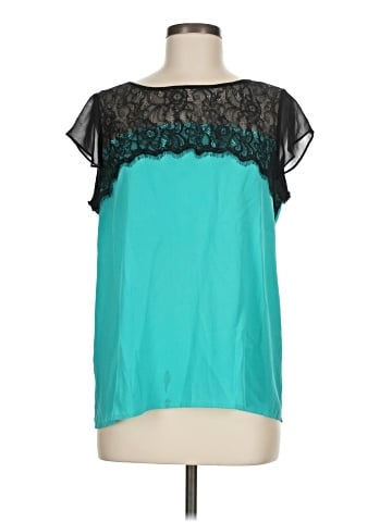 Allen B. by Allen Schwartz Short Sleeve Blouse (view 1)