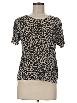 August Silk Short Sleeve Silk Top