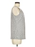 Worthington Gray Sleeveless Blouse Size M - photo 4