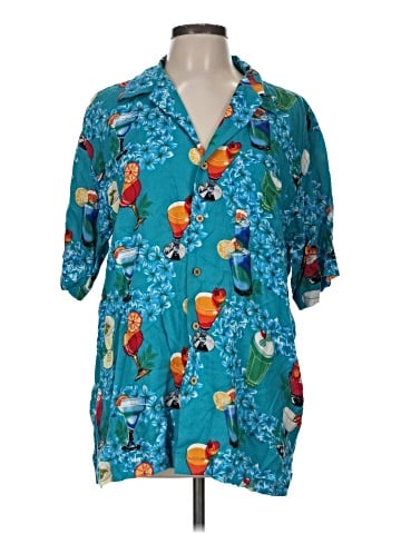 Cherokee Short Sleeve Blouse (view 1)