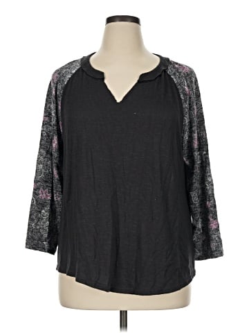 Cato 3/4 Sleeve Top (view 1)