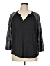 Cato Gray 3/4 Sleeve Top Size XL - photo 1