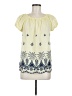 Unbranded Yellow Short Sleeve Blouse Size M (estimated) - photo 1
