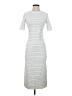 Theory Stripes Gray Casual Dress Size S - photo 1