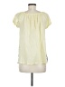Unbranded Yellow Short Sleeve Blouse Size M (estimated) - photo 2