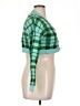Cider Checkered-gingham Green Cardigan Size XL - photo 4
