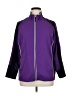 Made for Life Color Block Purple Track Jacket Size 1X - photo 1