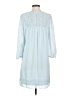 One September Chevron-herringbone Blue Casual Dress Size S - photo 2