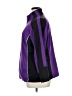 Made for Life Color Block Purple Track Jacket Size 1X - photo 5