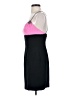 NiteLine Color Block Black Cocktail Dress Size 4 - photo 5