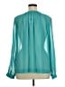 Roper 100% Polyester Teal Long Sleeve Blouse Size XL - photo 2