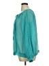 Roper 100% Polyester Teal Long Sleeve Blouse Size XL - photo 5