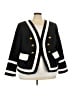ELOQUII 100% Polyester Stripes Black Blazer Size 22 Plus - photo 1